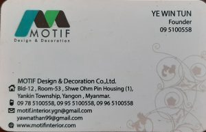 MOTIF Design & Decoration Co.,Ltd